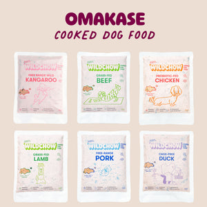 Omakase Cooked Dog Food Set