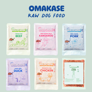 Omakase Raw Dog Food Set