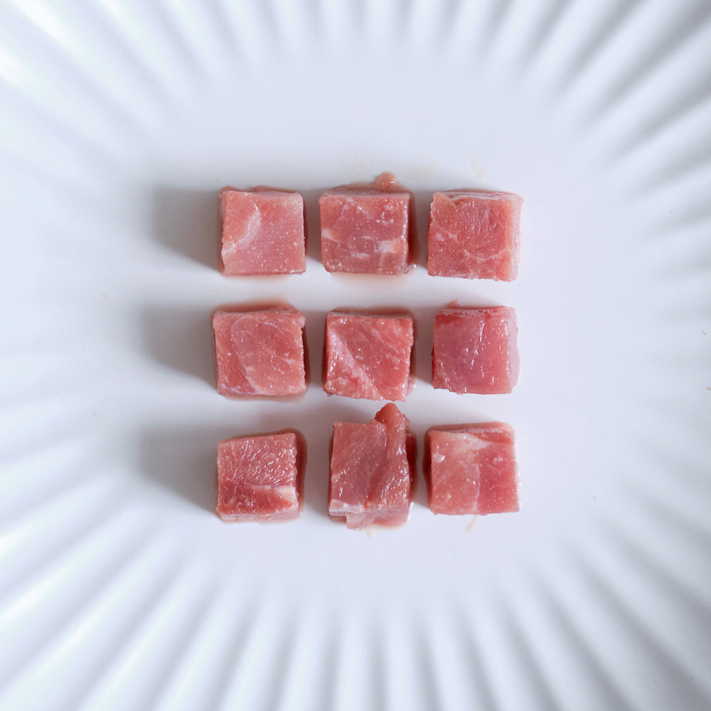 Rabbit Meat Cubed